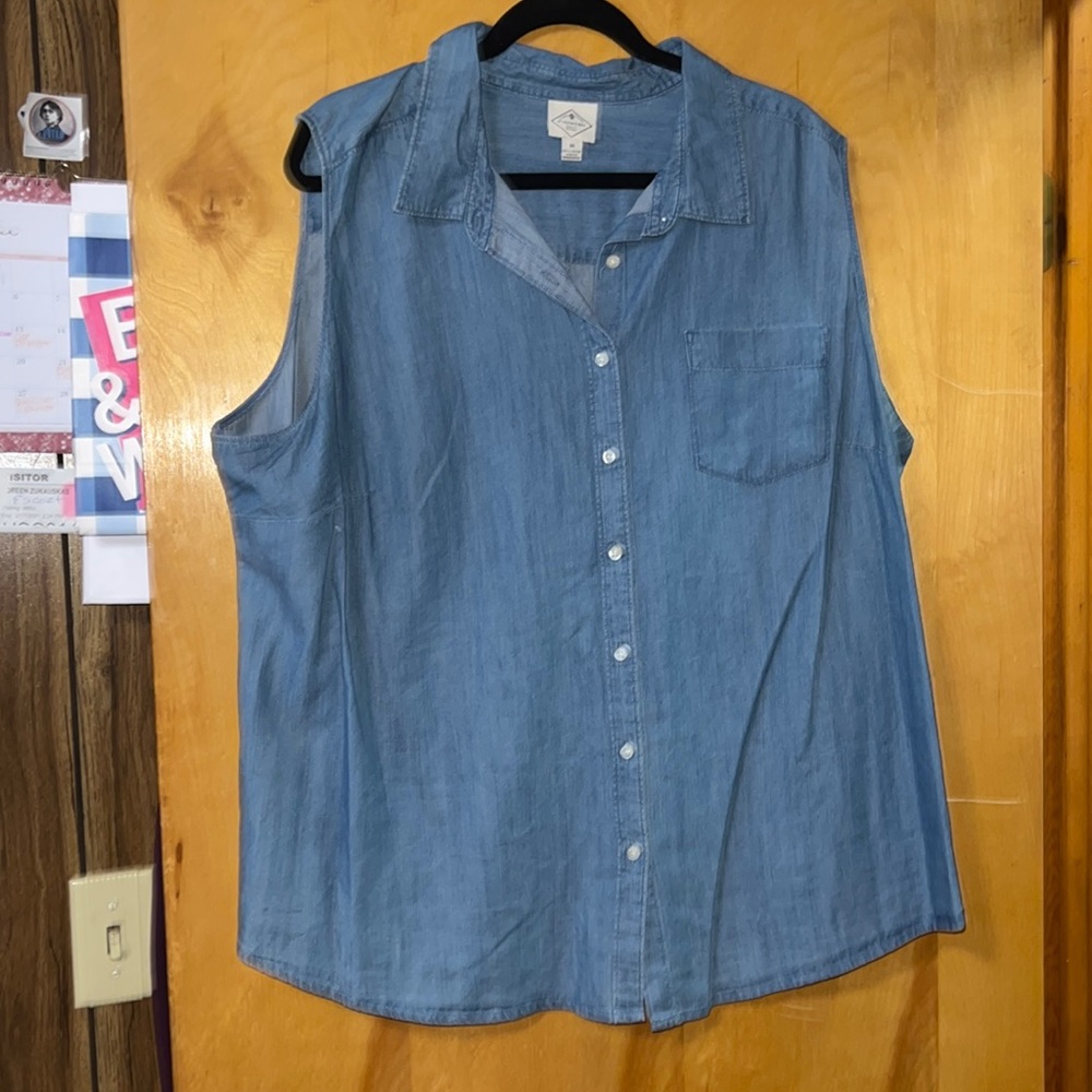 St. John’s Bay, size 3X, lightweight tank top